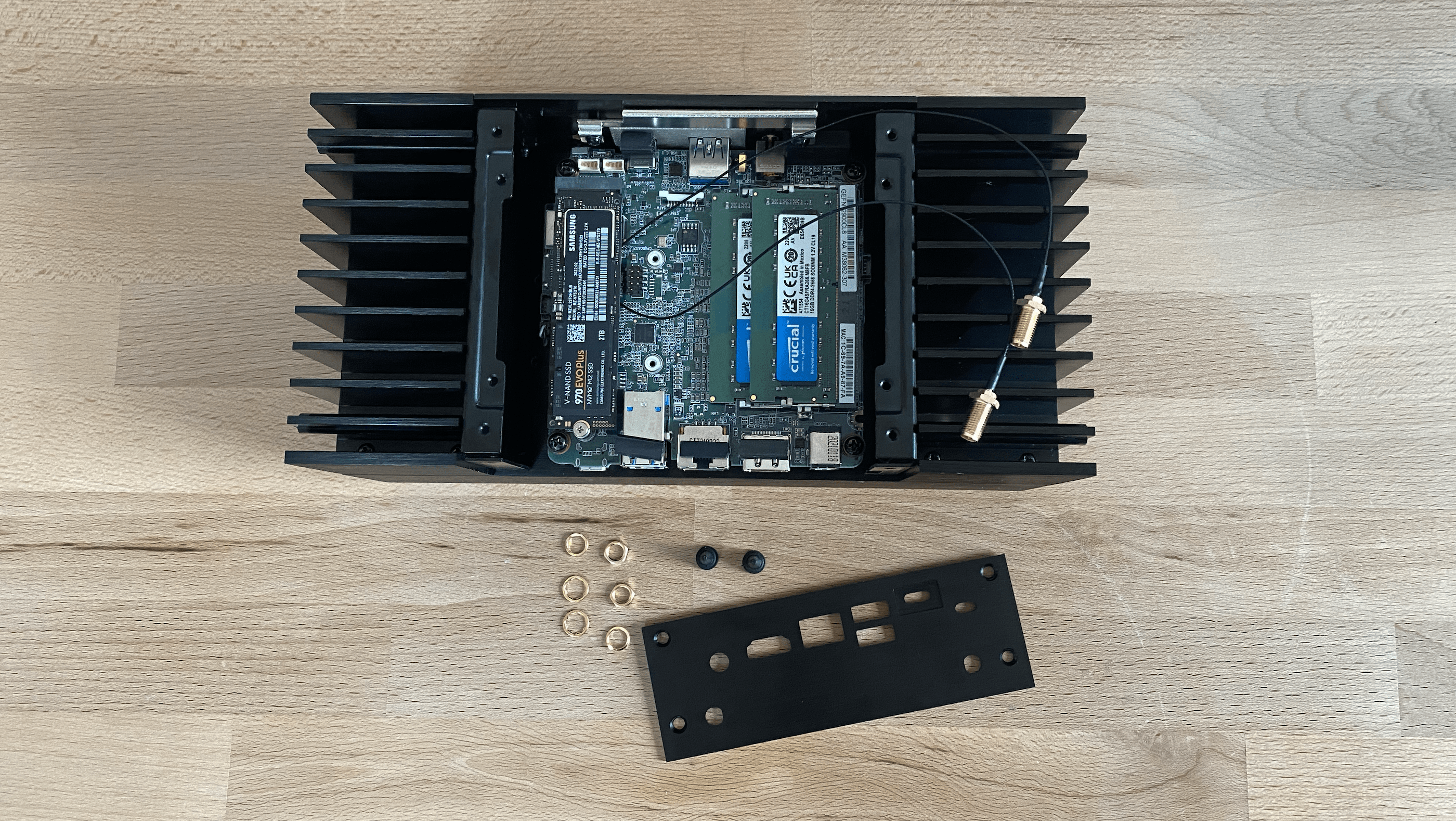 Attaching the Backplate 1